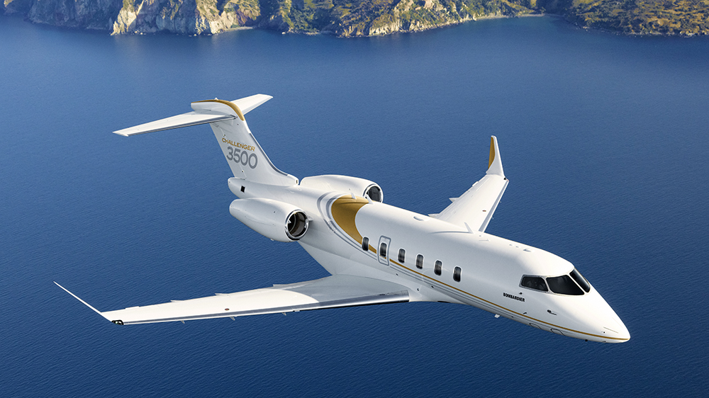 Bombardier’s New Challenger 3500 Jet Comes With ‘Zero-Gravity’ Seating ...